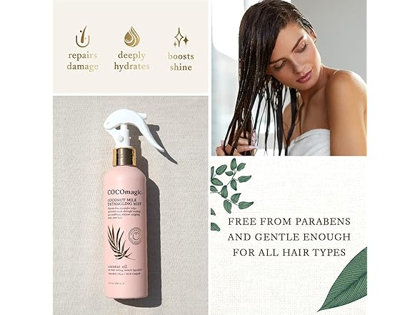 Cocomagic Coconut Milk Detangling Mist