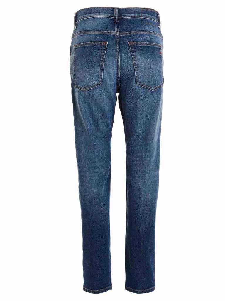 Diesel Mens Stretch Tapered Fit Denim Jeans - Gallery 4