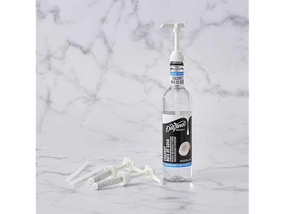 DaVinci Gourmet Flavored Syrup Pump, 1/4