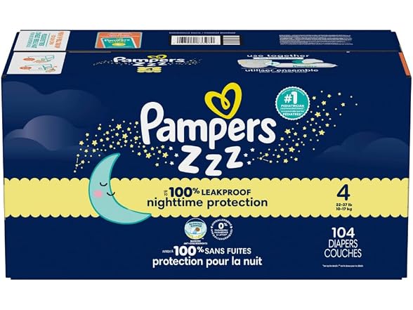 Pampers | ZZZ Overnight 104 Count