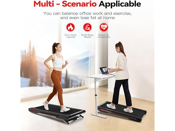 Sperax 3-in-1 Walking Treadmill | 10% Incline