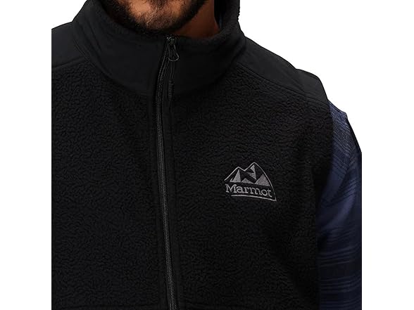 Marmot Mens Wanderer High Pile Vest