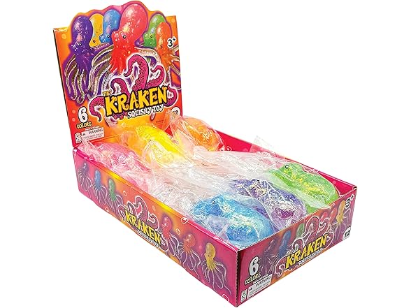 GEDDES Raymond Geddes The Kraken Squishy Toys