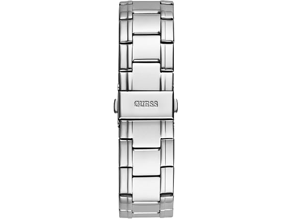 Guess Men's 42mm Watch Silver Tone Stainless Steel