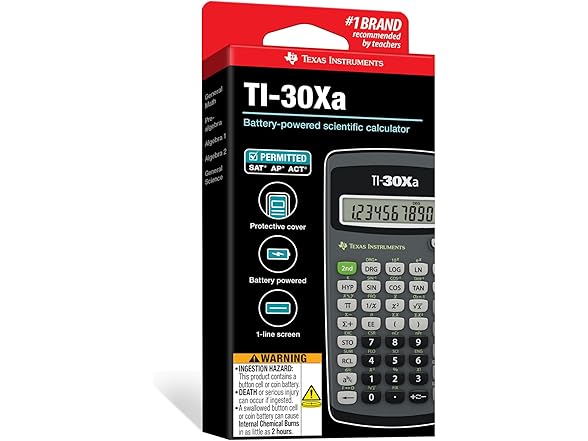 TI-30Xa Scientific Calculator