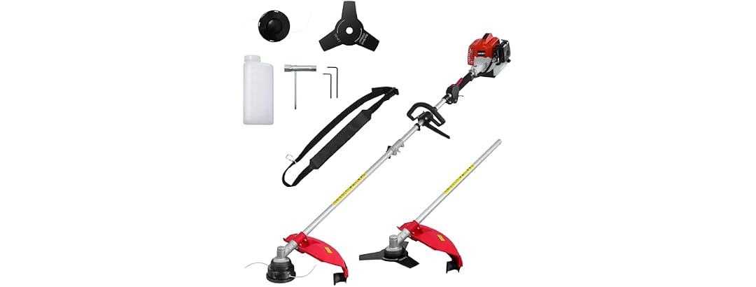 AMERISUN Gas Weed Trimmer 26cc, 2 in 1