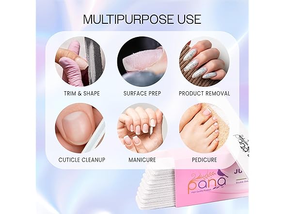 PANA Jumbo Double-Sided Emery Nail File