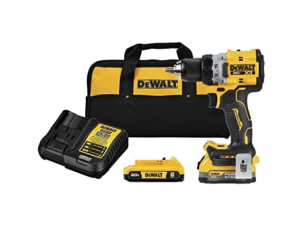 DEWALT DCD800D1E1 20V MAX XR Drill and Impact Kit