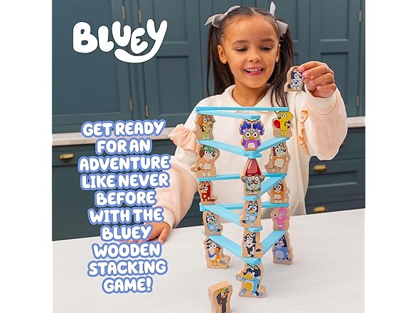 Bluey Stacking Game