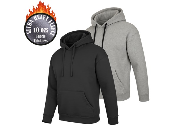 Black & Heather Grey