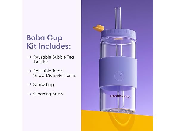 Borosilicate Boba Cup