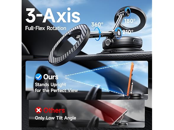 MOEILA Suction Car Phone Holder