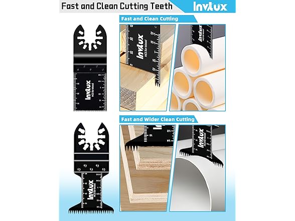 10Pcs Oscillating Saw Blades Titanium