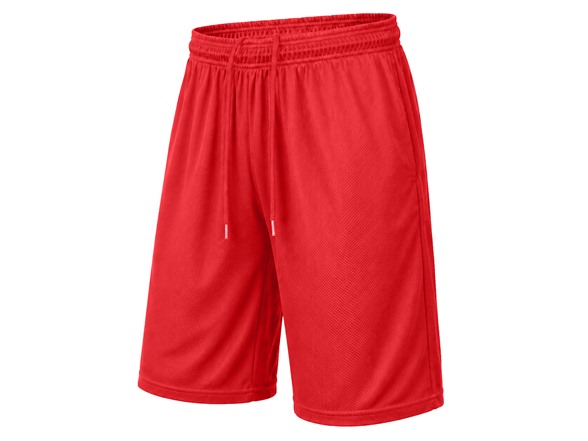 5Pk Asst Mens Active Mesh Shorts
