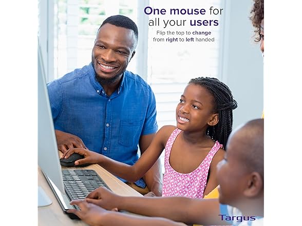 Targus ErgoFlip EcoSmart Ambidextrous Mouse