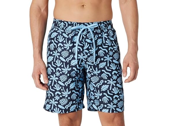 AE Mens 9in QuickDry Swim Trunk (Olive)