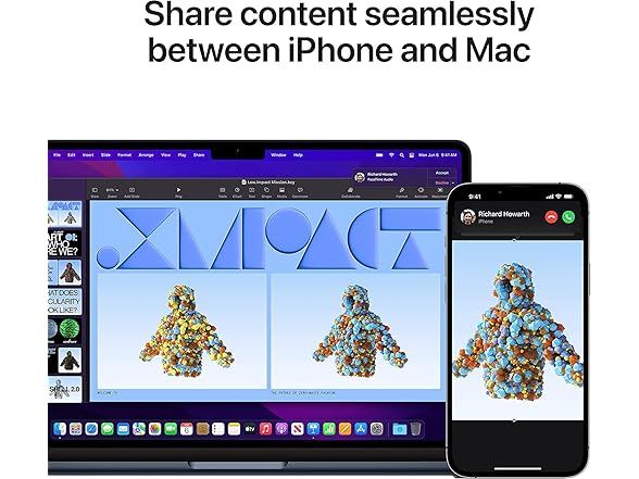 Apple 2022 MacBook Air Laptop with M2 chip, 13.6"