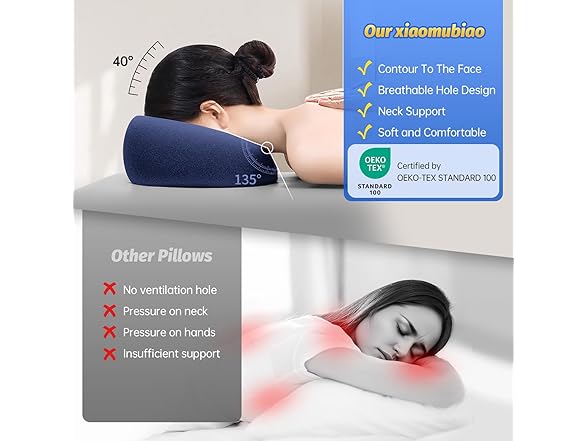 xiaomubiao Massage Table Face Down Pillow