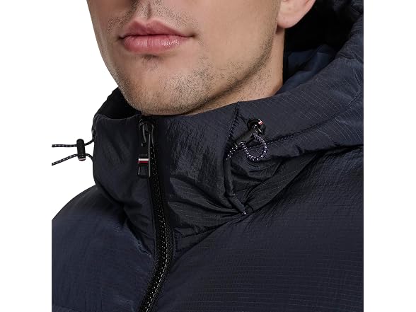 Tommy Hilfiger Men Hooded Snorkel Jacket (X-Large)