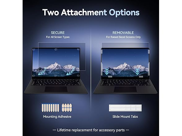 15.6" Universal Laptop Privacy Screen