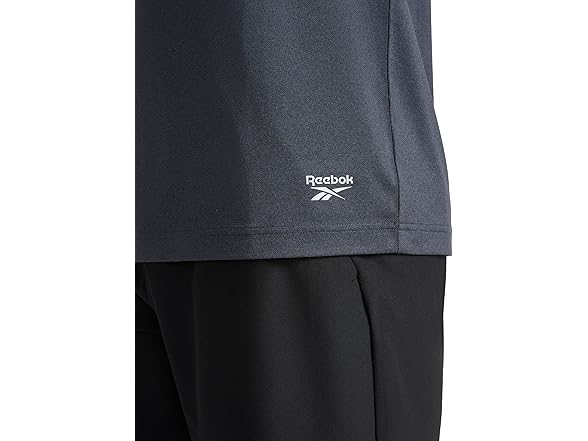 Reebok Mens Sonic Bolt Short Sleeve Crewneck TShirt