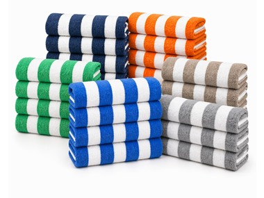 $28.99 Multi-Pack Cabana Towels dealfomo