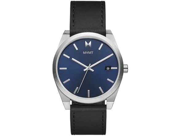 MVMT Element Men Calendar Watch 43mm Leather