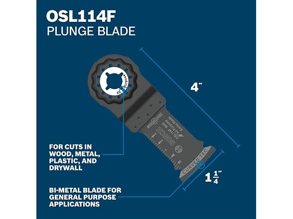 Bosch OSL114F Oscillating Multitool Blade