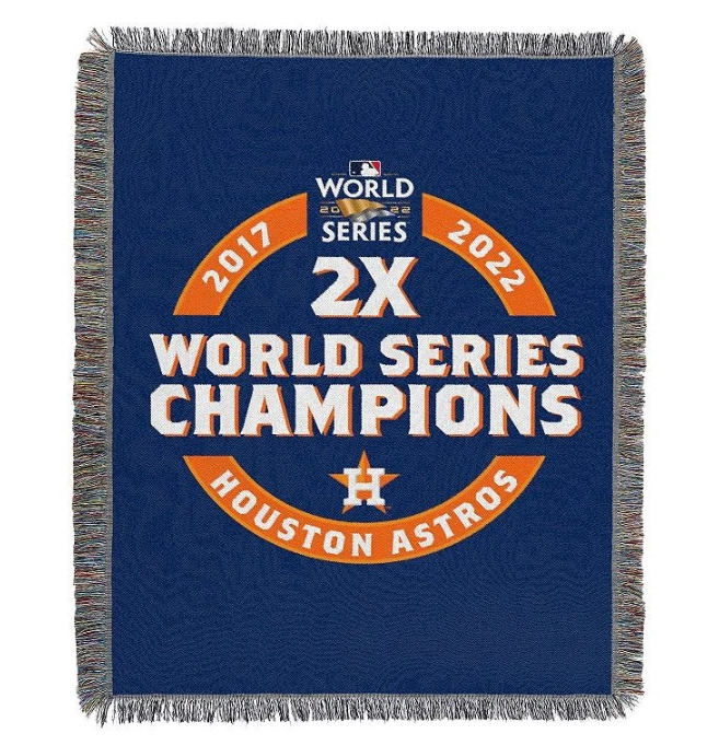 Astros 2022 World Series Champs Blanket - Gallery 6