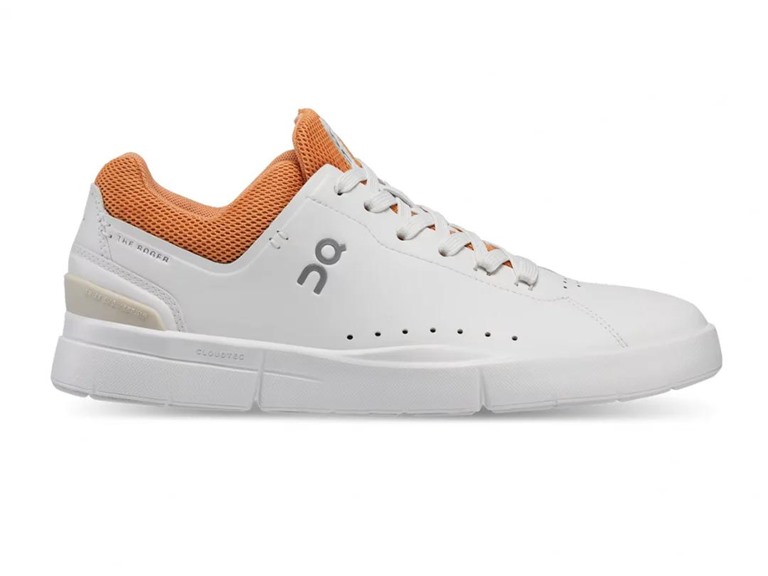 On Running The Roger Advantage Women's Shoes White/Copper Size 5