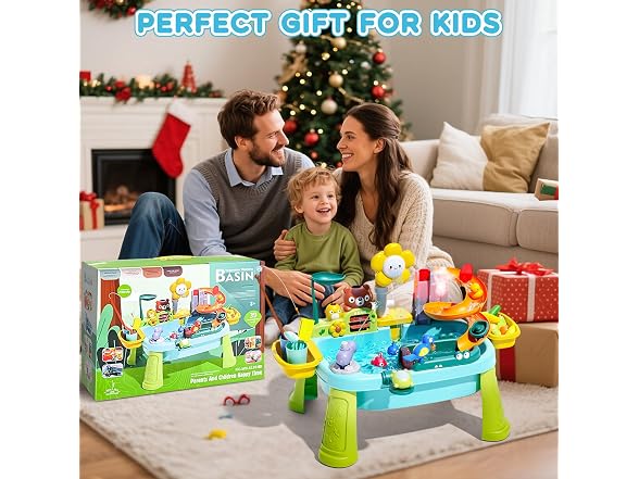 Ploomi Upgraded Toddler Sand Water Table