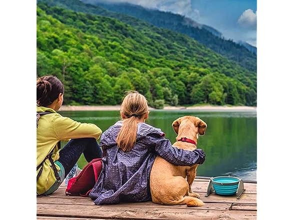 Loving Pets Bella Roma Collapsible Dog Bowls