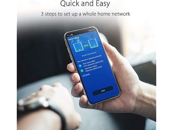 ASUS ZenWiFi AX Tri-Band Mesh WiFi 6 System (XT8) - 2 Pack, Black