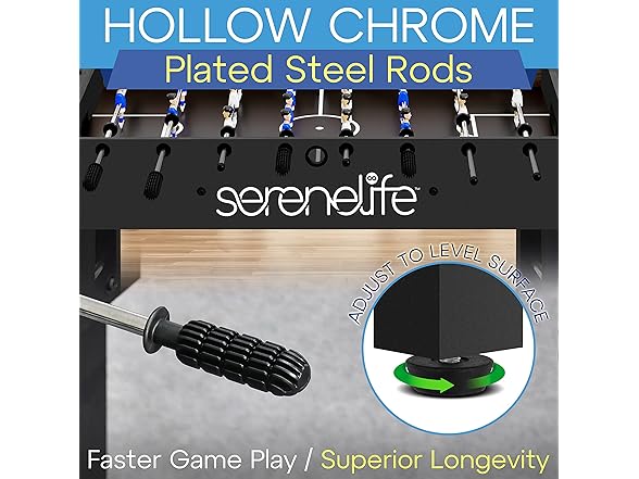 SereneLife 48in Competition Sized Foosball Table