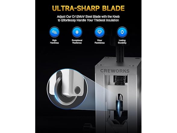 CREWORKS Electric Wire Stripper Machine