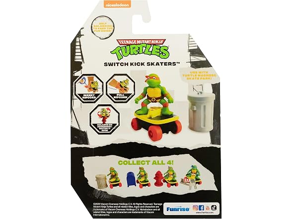 TMNT - Gyro Michelangelo 7cm Stunt
