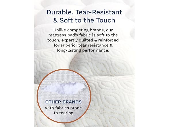 ViscoSoft Copper Mattress Topper Pad Mattress
