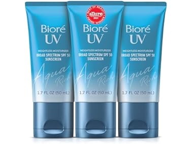 $28.99, Was $47.97, 39% Off! (3 Pack) Biore UV Aqua Rich Daily Hydrating dealfomo