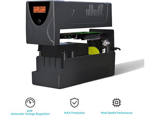 SKE UPS Battery Backup 1250VA/720W