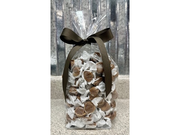 Candy Basket Twist Wrapped Caramels - Coffee
