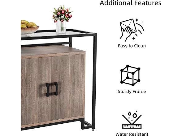 IDEALHOUSE 2024 New Sideboard Buffet Cabinet