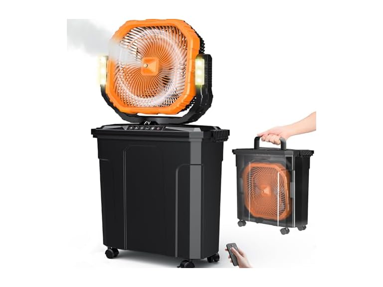 Ausic 5 Gal 12" Portable Misting Fan