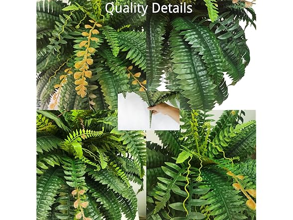 NeosCA Giant Artificial Boston Fern