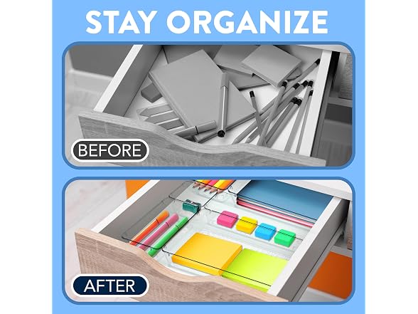 Emporio Kitchen Drawer Organizer Set