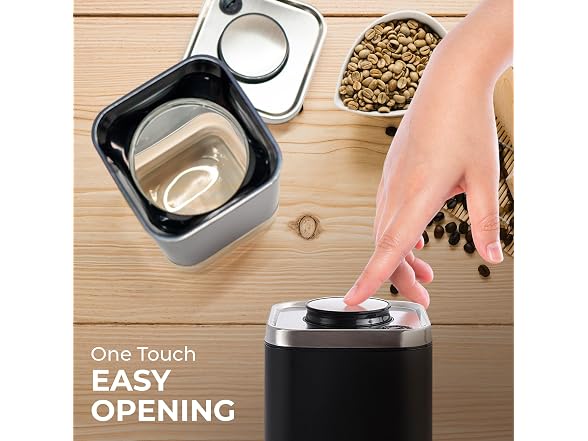 Kaffe Glass Coffee Canister (16oz)