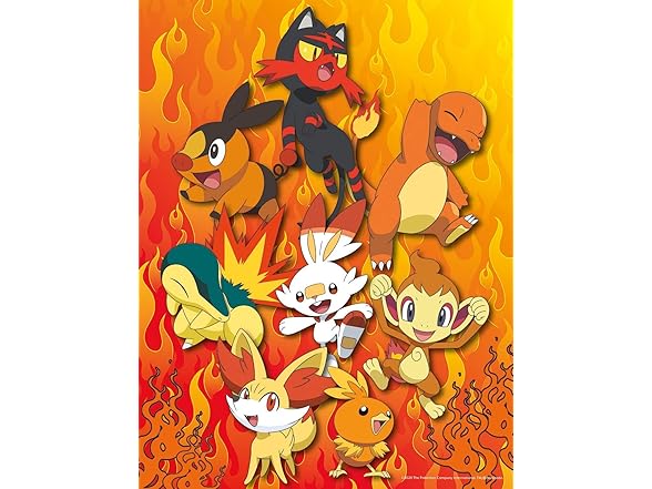 Pokemon - 4 x 1 Multipack - Multi Piece Jigsaw Puzzle For Adults
