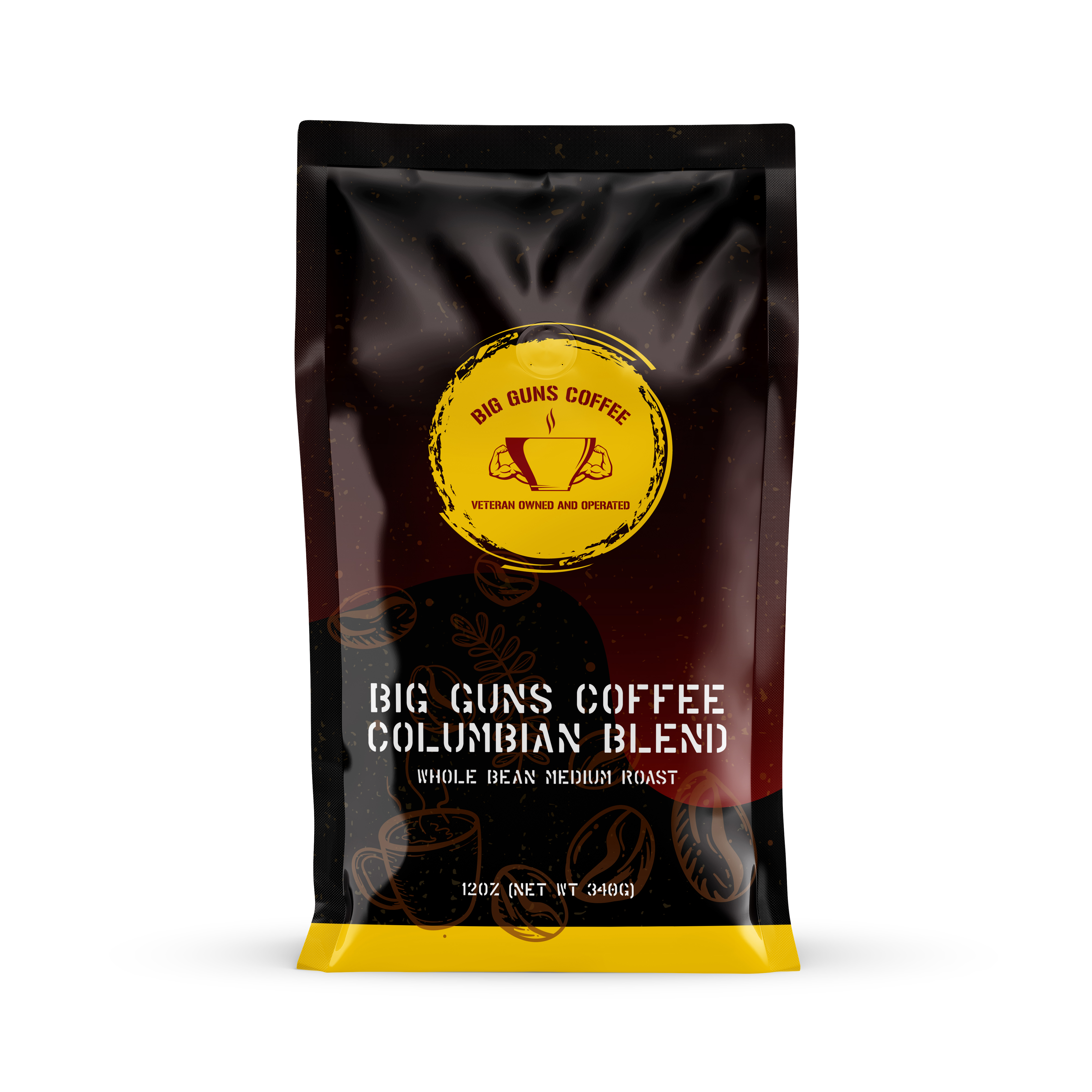 (3 Pack) Big Guns Coffee 12oz , Variety - Gallery 6