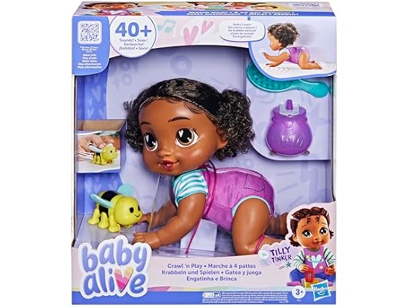 Baby Alive Crawl 'n Play Tilly Tinker