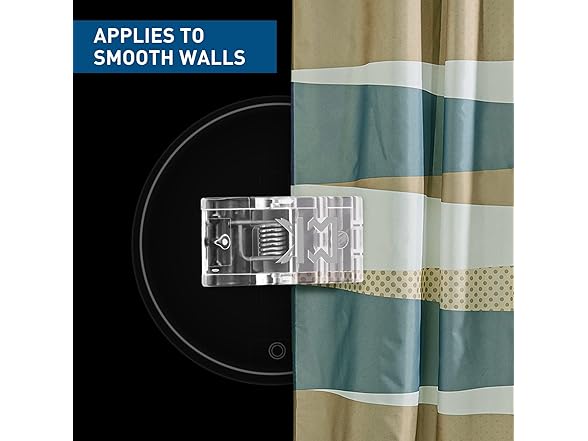 Ajiaguo Shower Curtain Clips Set
