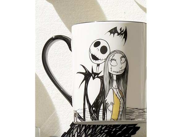 Lenox Coffee Mugs Set of 4, Nightmare Before Christmas